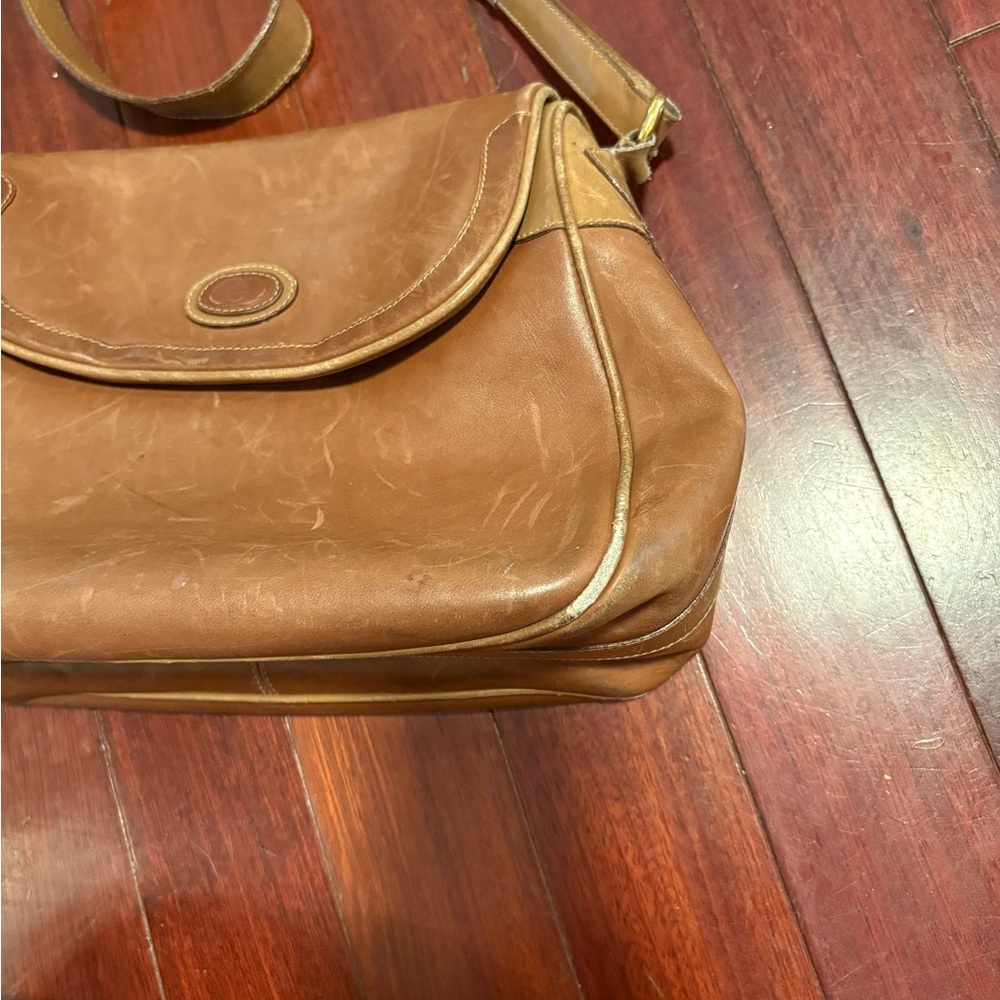 Vintage Gucci Brown Leather Shoulder Bag - Picture 5 of 16
